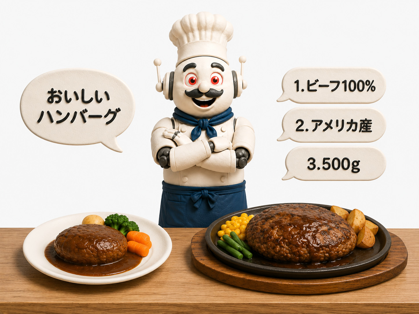料理の比較